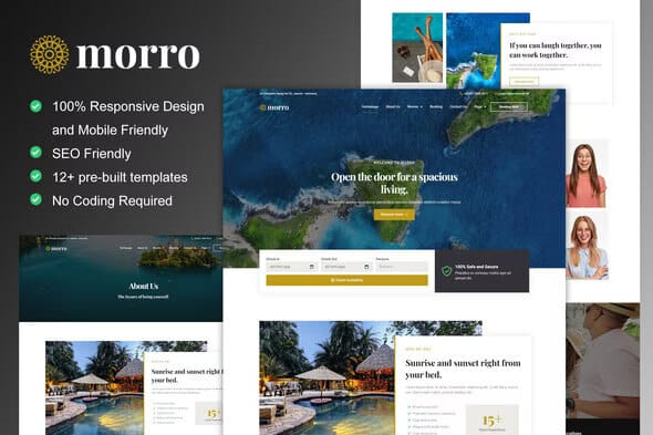 Morro: Elementor Template Kit for Hotels & Resorts
