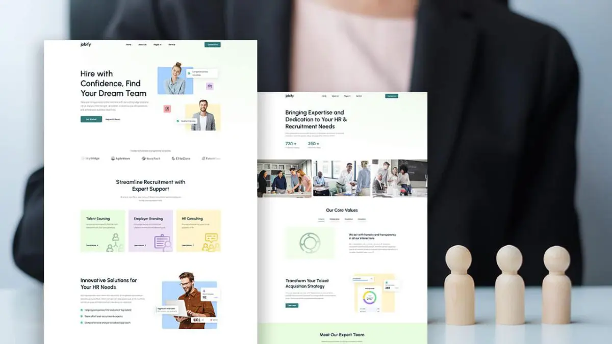 Jobify: Elementor Template Kit for Human Resources & Recruitment Agencies - Image 1
