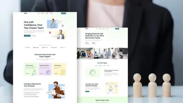 Jobify: Elementor Template Kit for Human Resources & Recruitment Agencies