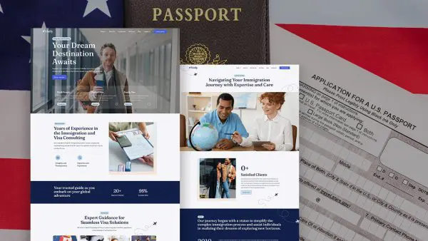 Visify: Elementor Template Kit for Immigration & Visa Consulting