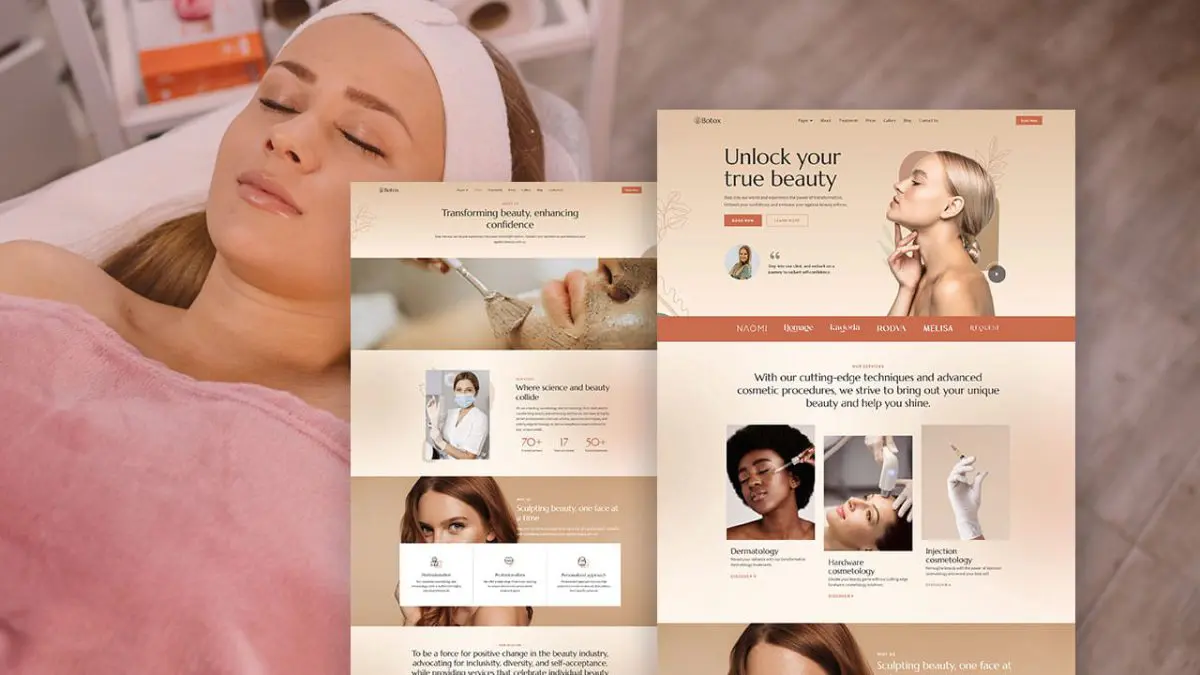 Botox: Elementor Template Kit for Cosmetology & Dermatology - Image 1