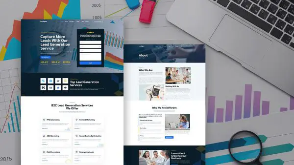 LeadGen: Elementor Template Kit for Lead Generation & Sales Services
