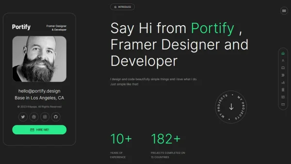 portify-elementor-template-kit-for-creative-portfolios