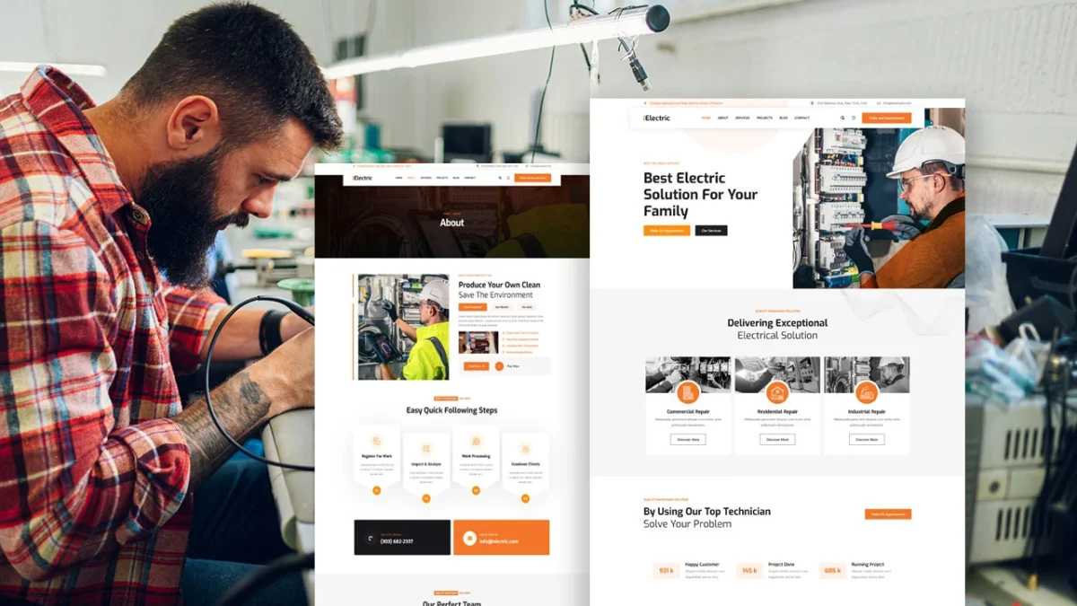 ielectric-elementor-template-kit-for-electrician-electrical-services