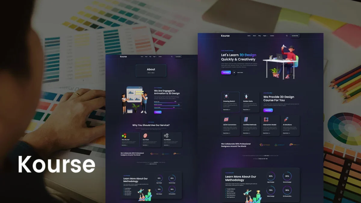 kourse-elementor-template-kit-for-design-online-courses