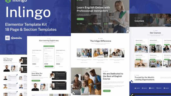 Inlingo – Template Kit for Professional English Courses