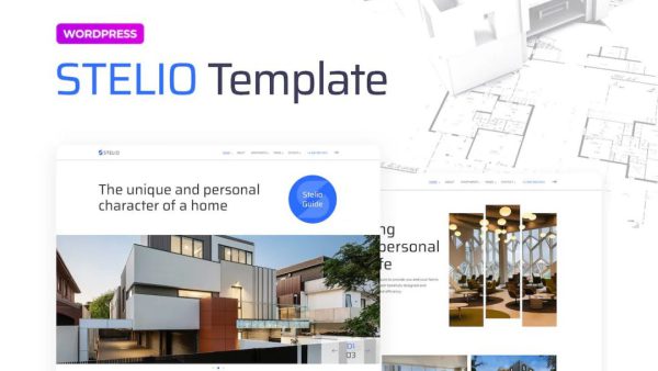 Stelio – Architects & Construction Company Elementor Pro Template Kit