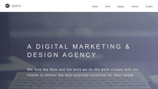 Space Agency HTML Template for Space & Tech Projects