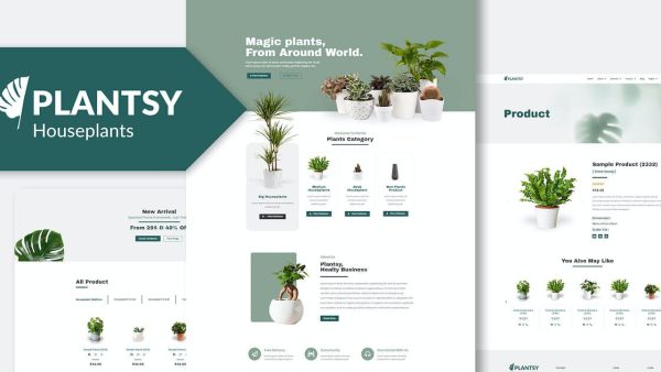 Plantsy: Elementor Template Kit for Houseplants & Indoor Gardening