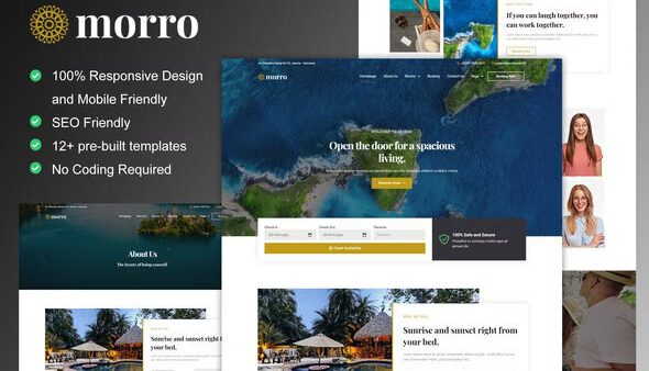 Morro: Elementor Template Kit for Hotels & Resorts