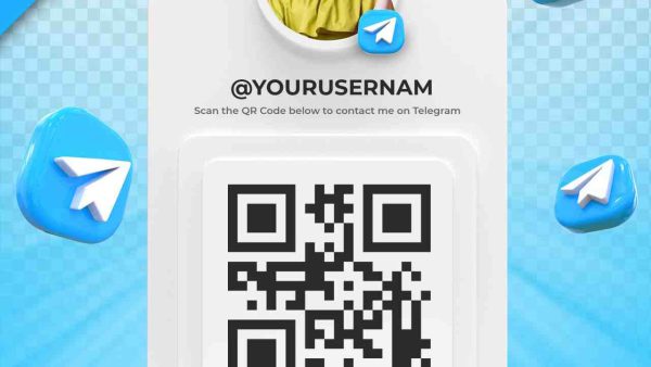 Social Media Telegram Flyer - PSD Template