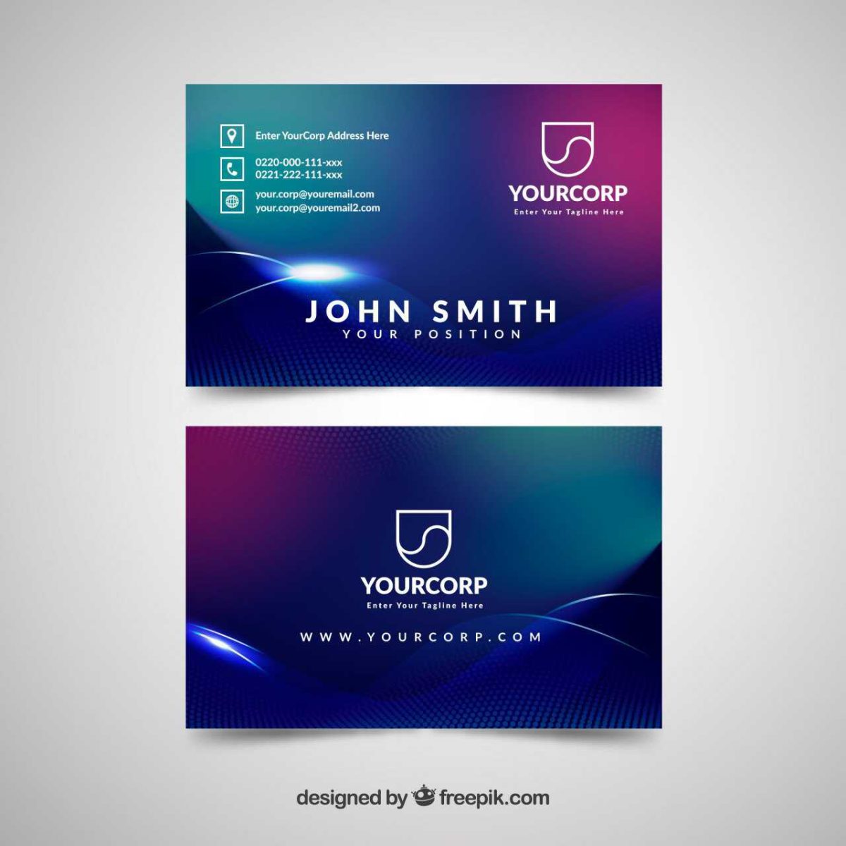 Professional Business Card Template Customizable Design – R3L7J8