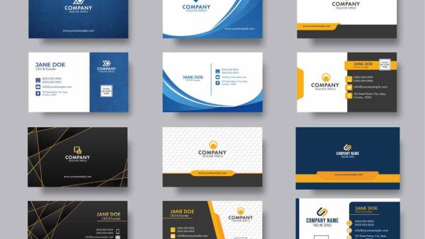 Modern Editable Business Card - PSD Template Z7L2P8