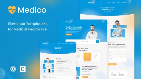 Medico: Elementor Template Kit for Medical & Healthcare Services