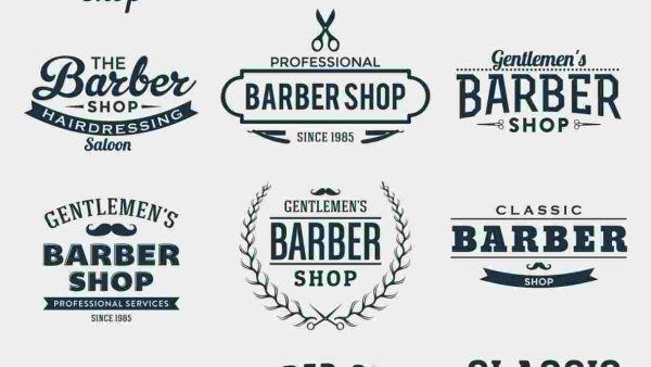 Barber Labels Collection