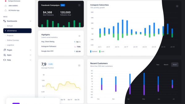 Oculux Mega Bundle – Responsive Admin Dashboard Template & UI Kit