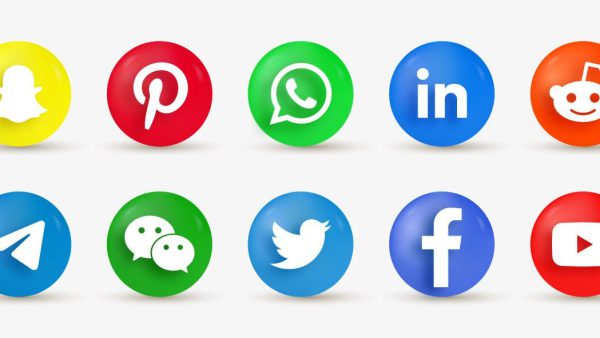 Social Media Icons – Modern EPS Icon Set for Social Platforms