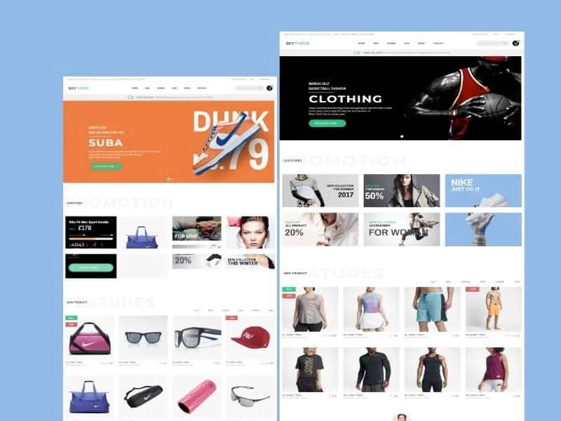 Skytheme - Elegant and Trendy Fashion Website Template