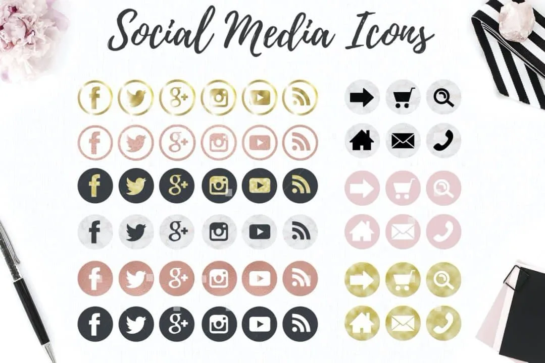 Web and Social Icons Pack