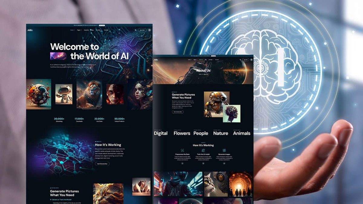 AI Agency Elementor Template Kit for AI Agencies & Startups - Image 1