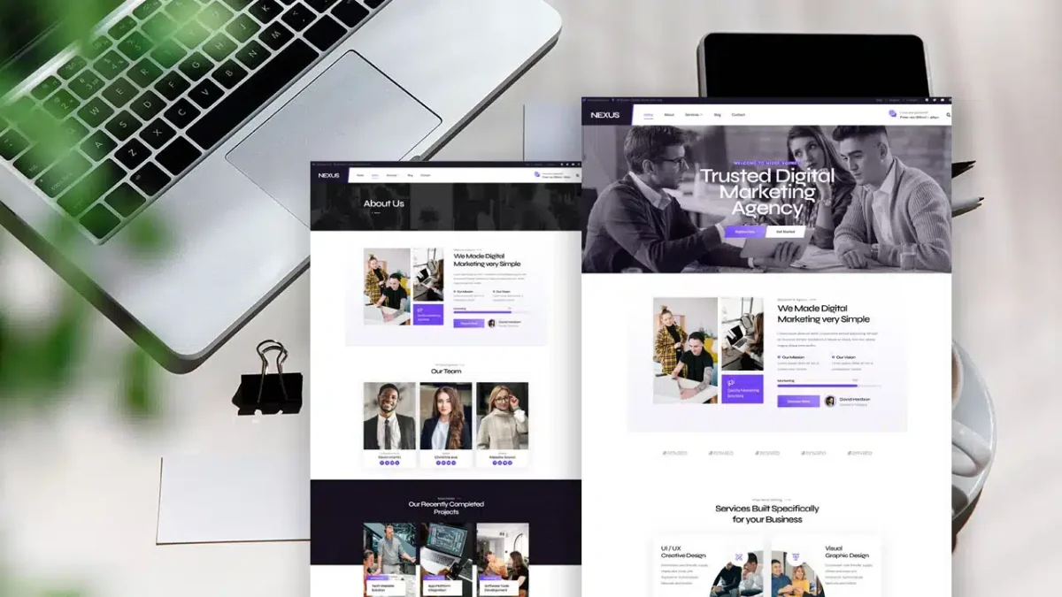Nexus: Elementor Template Kit for Modern Business & Agencies - Image 1