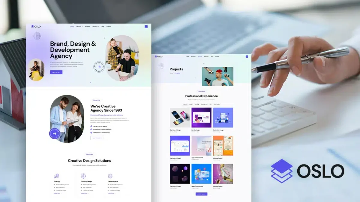 Oslo: Elementor Template Kit for Creative Business & Agencies - Image 1