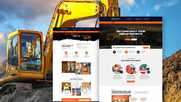 Solidcore: Elementor Template Kit for Construction & Building Services