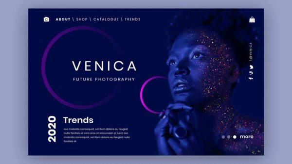 TMT 06 - Hero Banner Exploration: Customizable Vector Header Banner