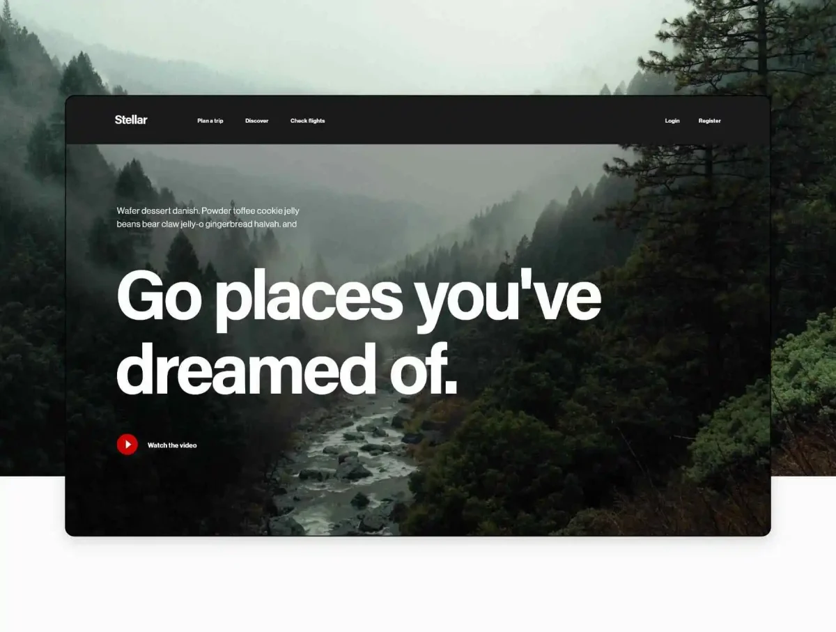 Stellar Web UI Kit - Modern Web Design UI Pack - Image 1