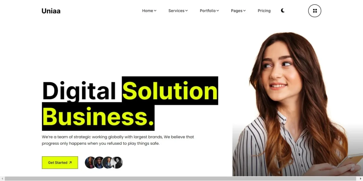 Unia - Premium Bootstrap Templates for Modern Agencies - Image 1