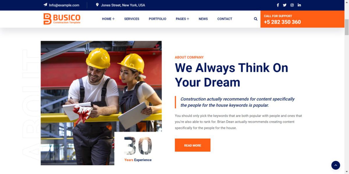 Busico - Multipurpose HTML Theme for Business Solutions - Image 1