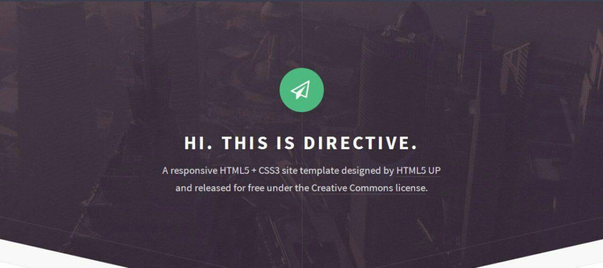 Directive HTML Template for Business and Corporate Sites - Image 1