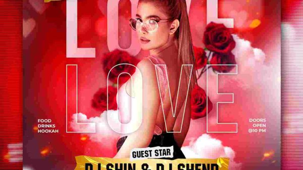 Club DJ Party Poster Template – B8F2R9