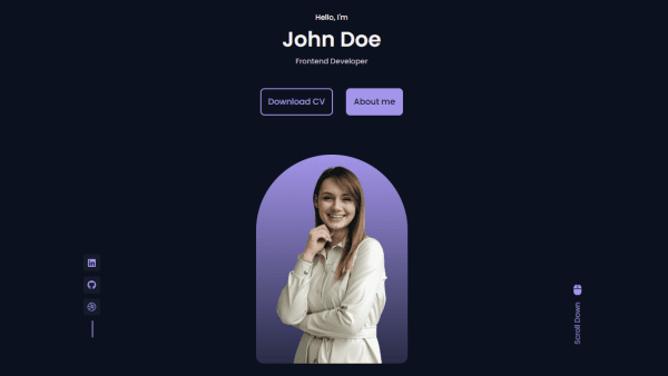Orbit: Elementor Template Kit for Personal Portfolios with Dark/Light Mode