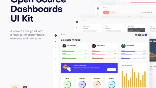 Dashboards - Open-Source Design UI Kit