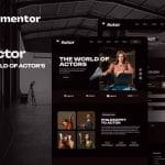 Oractor - Template Kit for Actor Agencies with Elementor