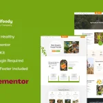 Agrifoody – Elementor Template Kit for Organic & Healthy Food