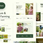 AgroAlchem - Template Kit for Agriculture & Organic Farming with Elementor Pro