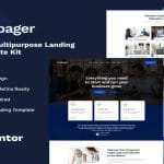 Akpager – Multipurpose Landing Page Template Kit