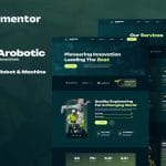 Arobotic - Elementor Template Kit for Industrial Robot & Machine
