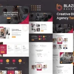Blazin: Elementor Template Kit for Creative Digital Agencies