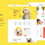 Bowow – Elementor Template Kit for Pet Care Services