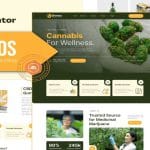 Bronos – Professional Medical Marijuana Elementor Template Kit