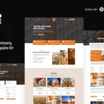 Buildlux: Elementor Template Kit for Construction Companies