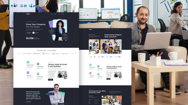 Capix: Elementor Template Kit for Venture Capital & Investment