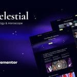 Celestial - Elementor Template Kit for Astrology & Horoscope Sites
