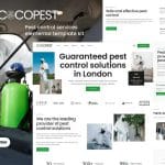 Cocopest - Elementor Template Kit for Pest Control Services