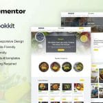 Cookkit - Food Recipe & Nutrition Service Elementor Pro Template Kit