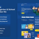 Kidzone: Elementor Template Kit for Kindergarten & School