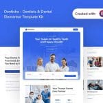 Dentisha - Template Kit for Dentists & Dental Clinics with Elementor